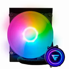 Enfriamiento Liquido_ Game Factor Lqg501 12 Cm, 1500 Rpm, Negro